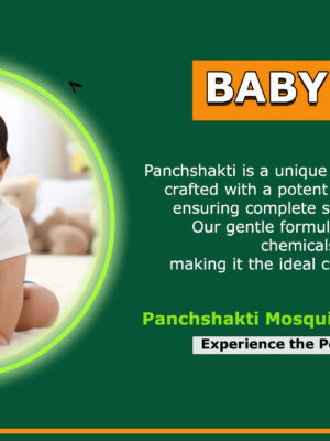 baby safe mosquito repellent spray herbal & natural made from skin friendly essential oil panchshakti panch shakti