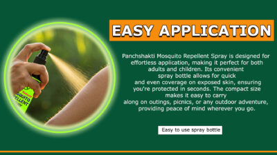 easy application mosquito repellent spray for complete family protection indoor + outdoor by panch shakti panchshakti