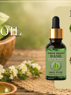 PANCH SHAKTI®Basil Essential Oil | (15ml)