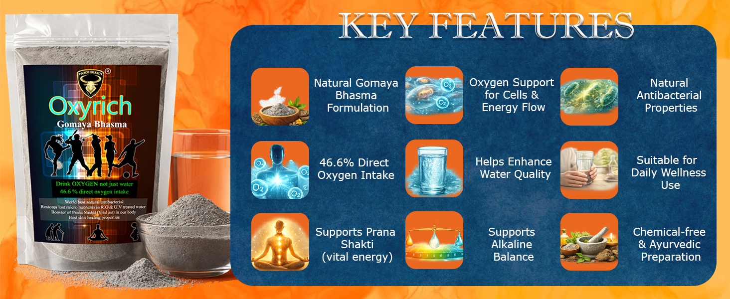 Oxyrich Gomaya Bhasma